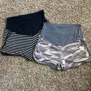 Maternity shorts